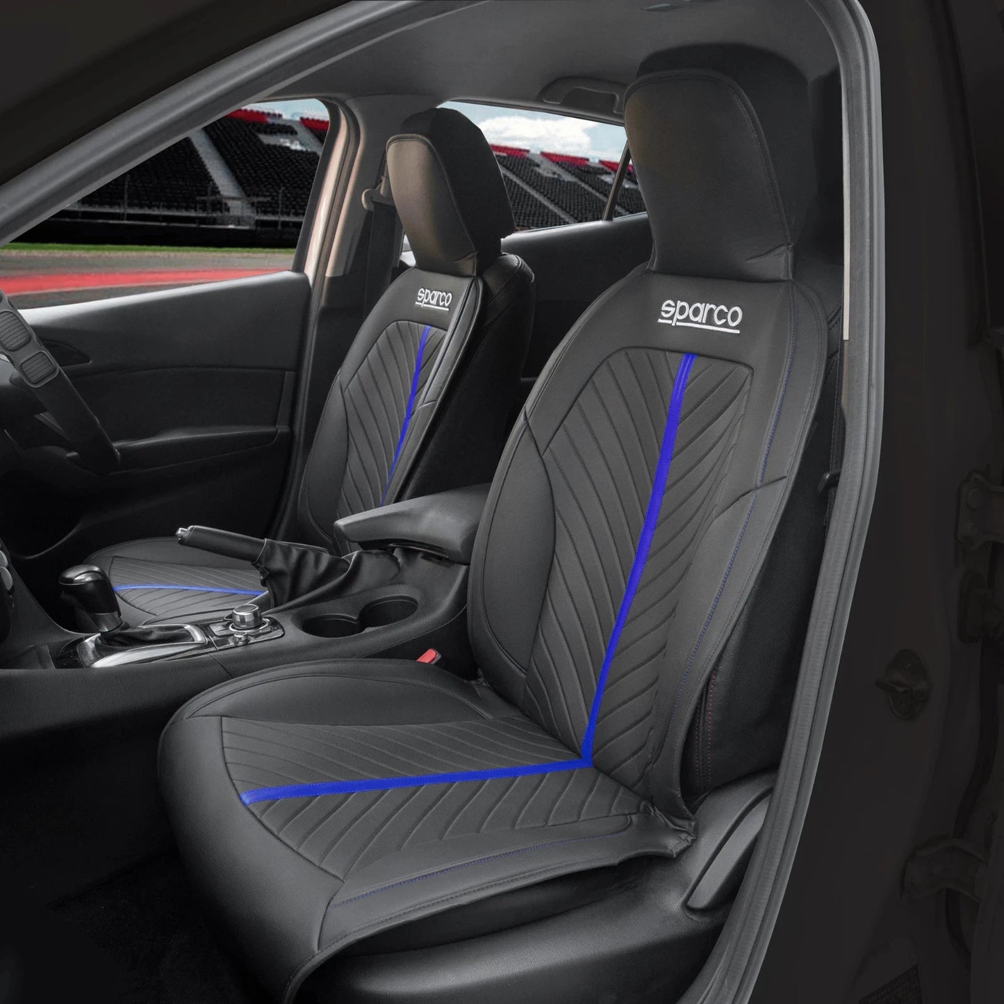 SPARCO - Blue Seat Cushion (SPC0910BL) ~ PAIR ~