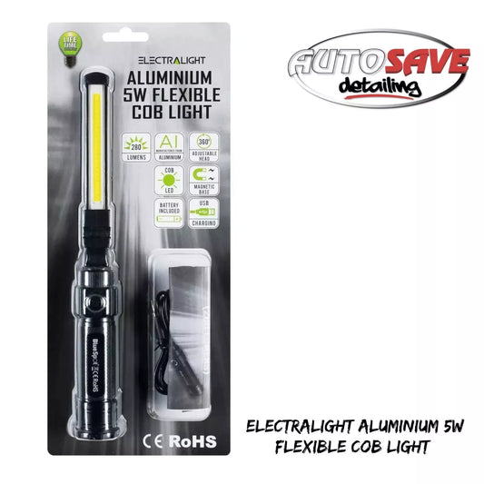 BlueSpot -Electralight Aluminium 5W Flexible COB Light (280 Lumens)