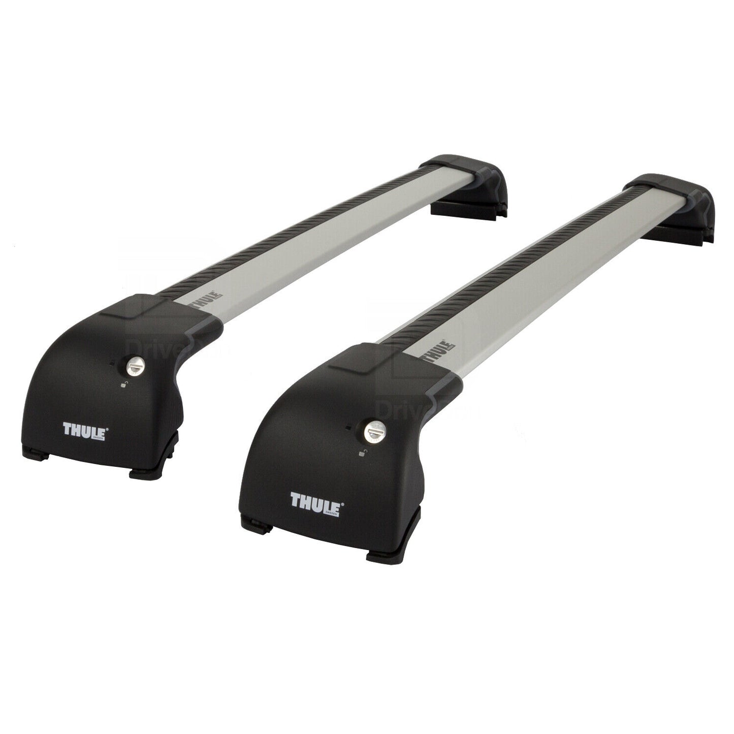 Thule Alu WingBar Edge Silver Roof Bars to fit Mercedes CLA Shooting Brake 19-24