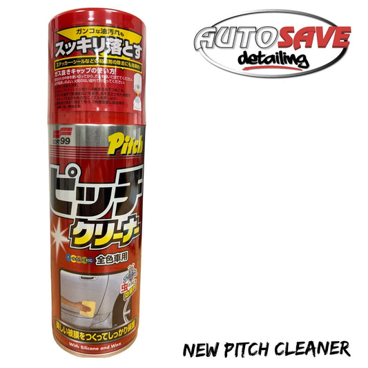 SOFT99 TAR AND BUG REMOVER PITCH CLEANER REMOVES TAR BUGS TREE SAP