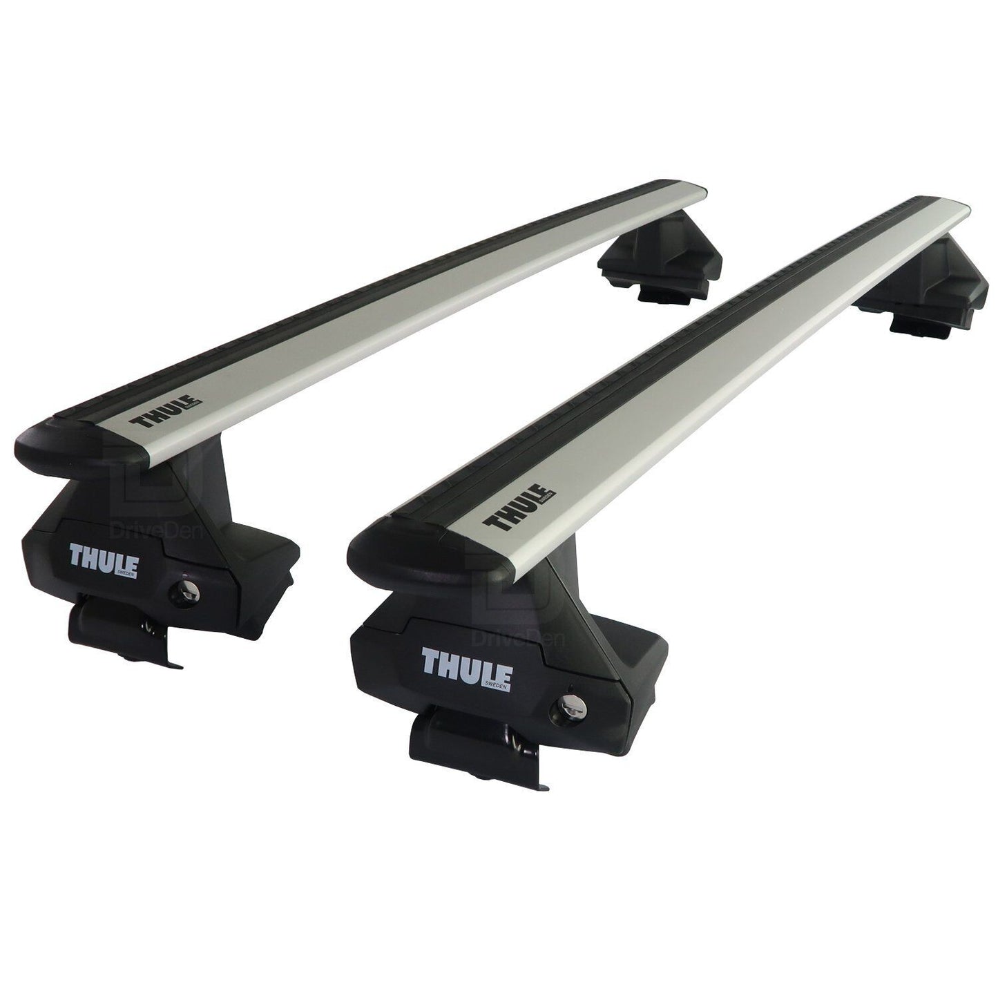 Thule Alu WingBar Evo Silver Roof Bar Set for Hyundai Kona Mk.2 23-24 Lockable