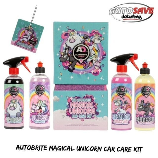Autobrite Direct Magical Unicorn Car Care Kit 4 x 500ml Detailing BTCC