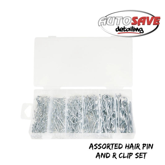 BlueSpot - 150 PCE Assorted Hair Pin And R Clip Set