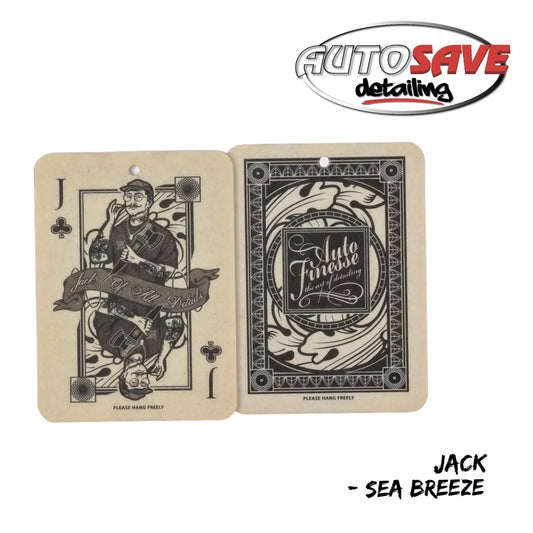 NEW - Limited Edition - Auto Finesse - Playing Card Air Freshener - JACK