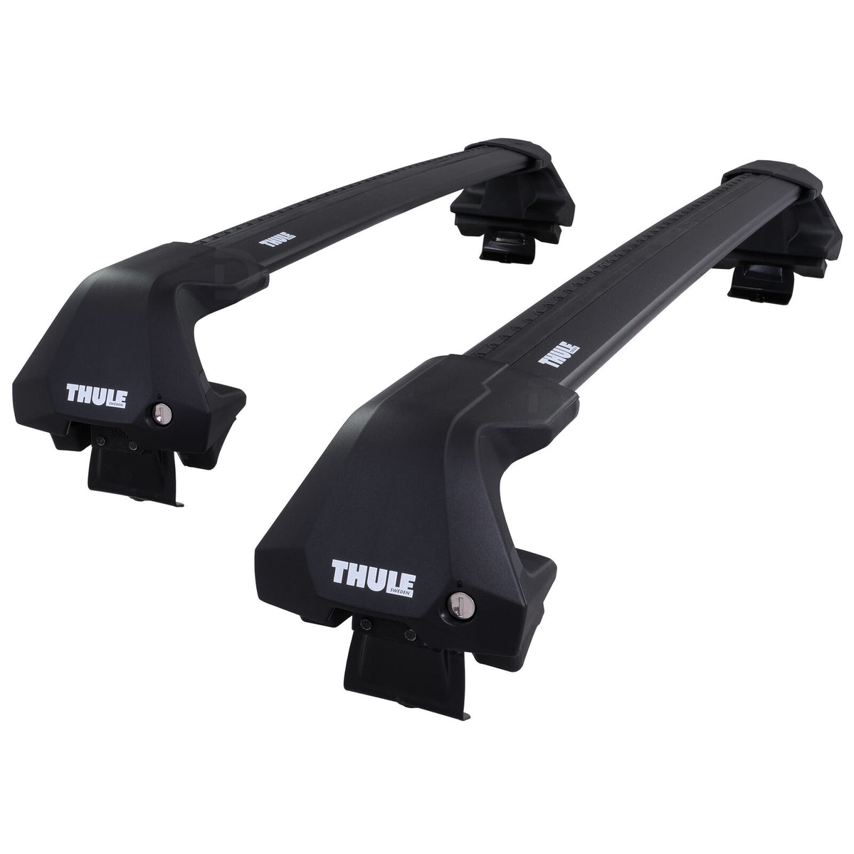Thule WingBar Edge Black Aluminium Roof Bars for CUPRA Leon Hatchback 20-24