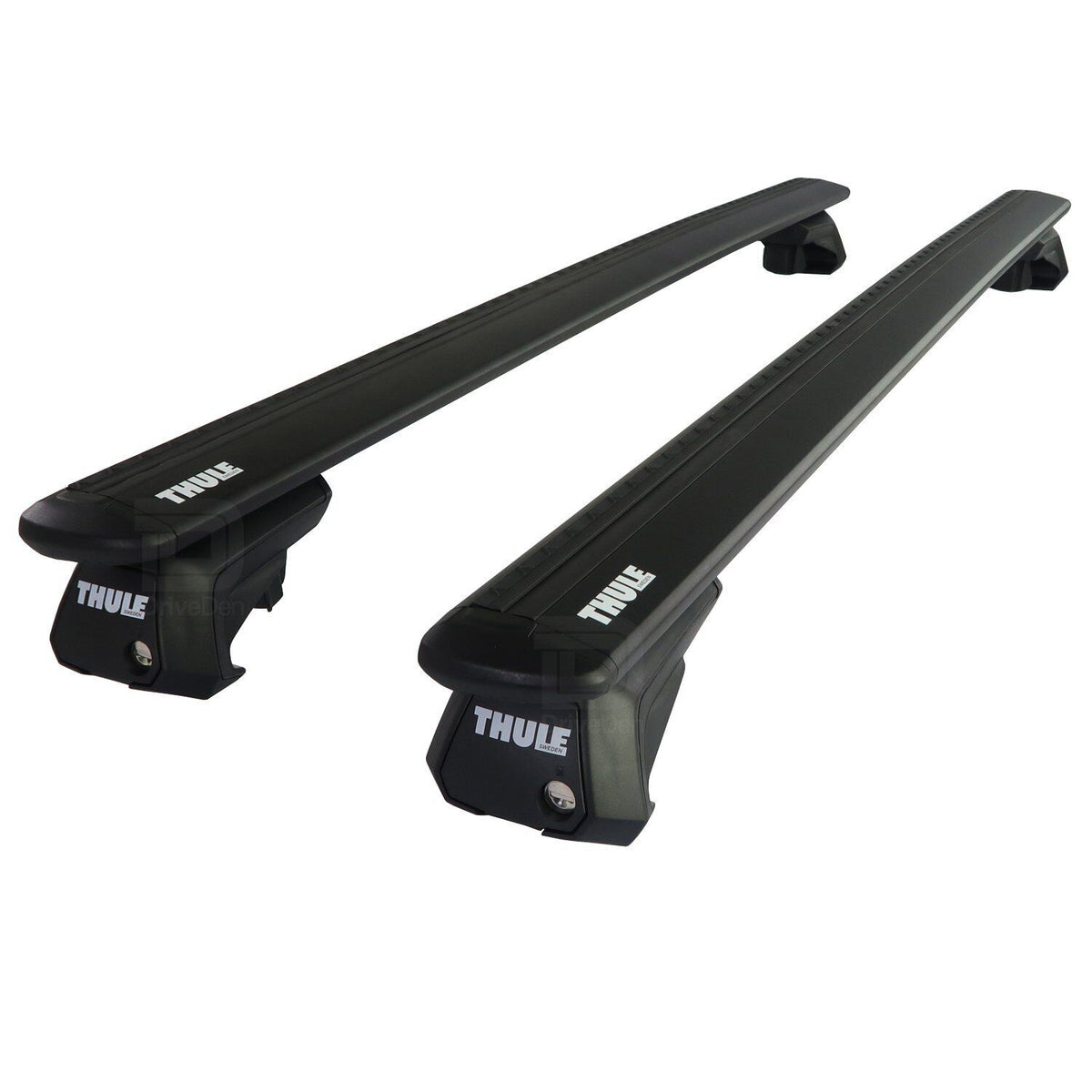 Thule Alu WingBar Evo Black Roof Bars Set to fit Ford Tourneo Courier Mk.2 2024