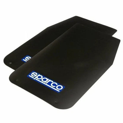 SPARCO - Black Universal Mudflaps ~ PAIR