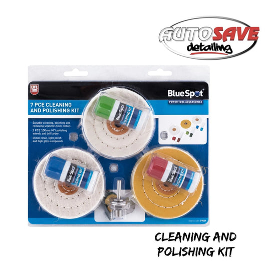 BlueSpot - 7 PCE Cleaning and Polishing Kit