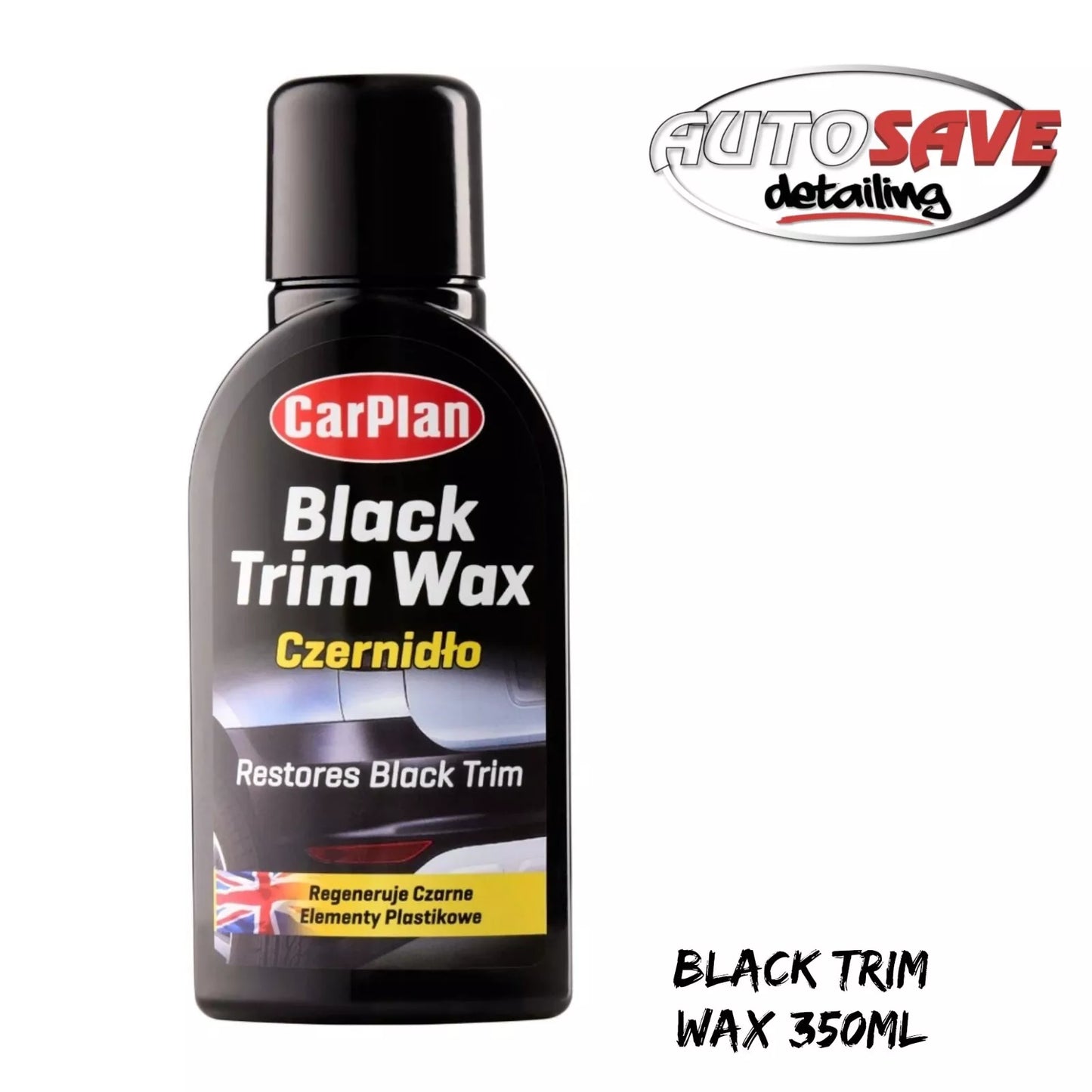 Carplan - Black Trim Wax 350ml