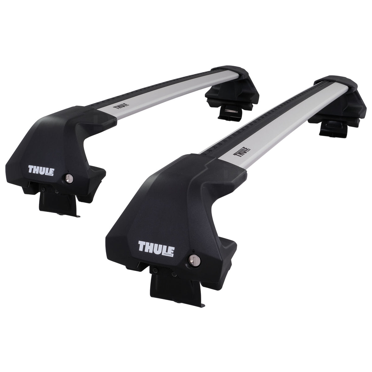 Thule WingBar Edge Silver Aluminium Roof Bars for CUPRA Leon Hatchback 20-24