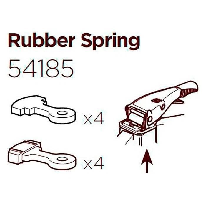 THULE SPARES - Rubber Spring Kit for Cargo / Cycle Carrier (54185)