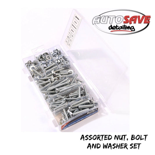 BlueSpot - 300 PCE Assorted Nut, Bolt and Washer Set