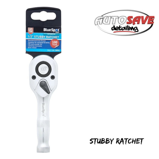 BlueSpot - 1/2" Stubby Ratchet (100 Teeth)