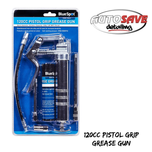 BlueSpot - 120cc Pistol Grip Grease Gun