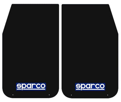 SPARCO - Black Universal Mudflaps ~ PAIR
