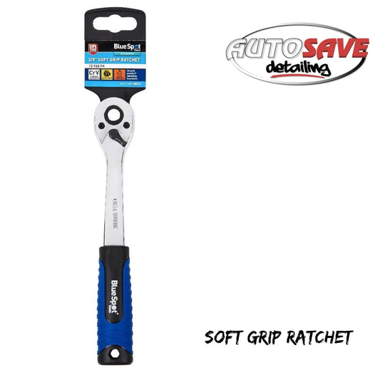BlueSpot - 3/8" Soft Grip Ratchet (72 Teeth)
