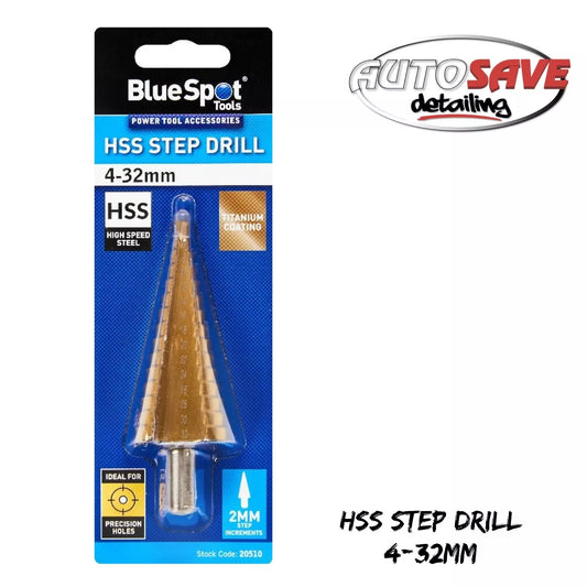 BlueSpot - HSS Step Drill (4-32mm)