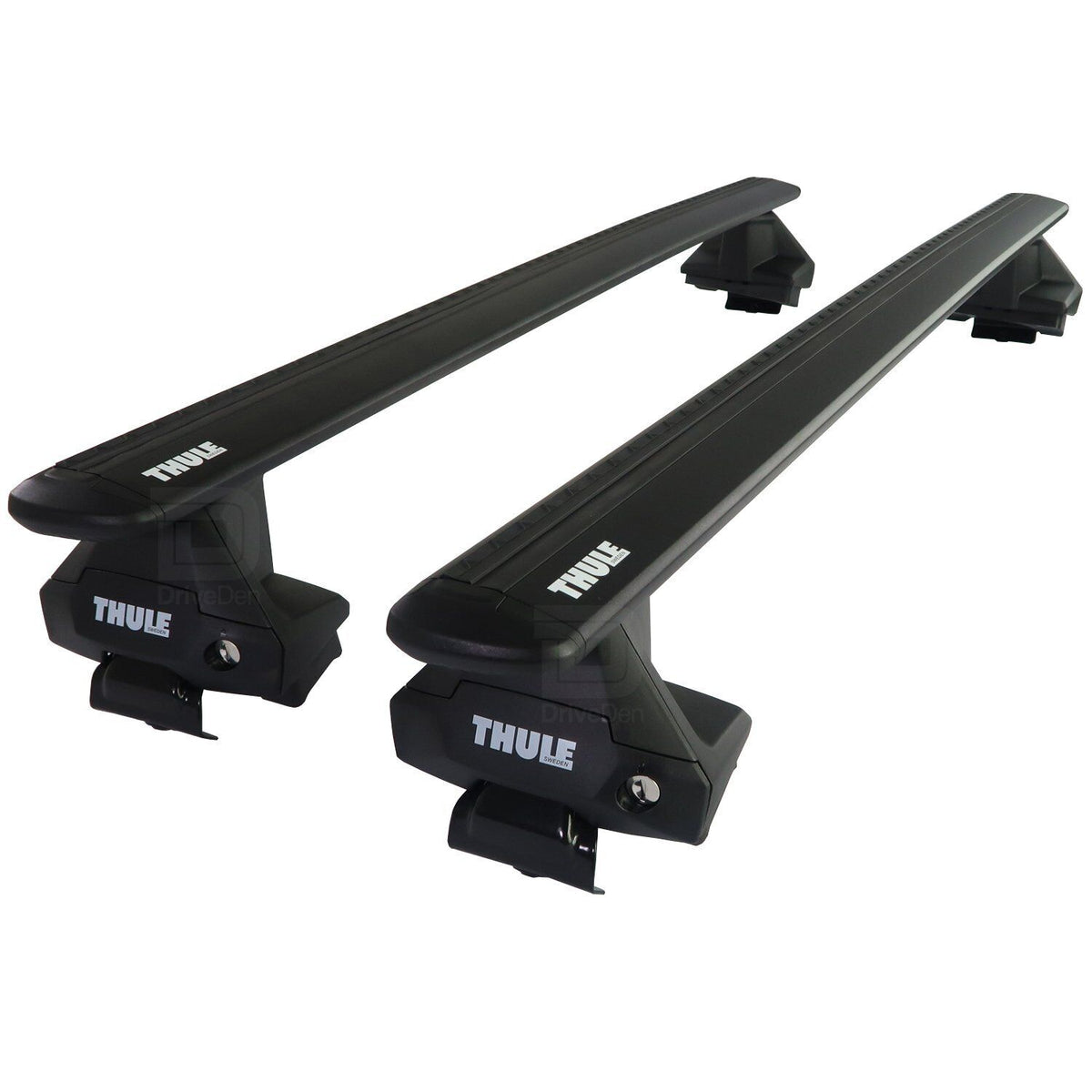Thule WingBar Evo Black Roof Bars Set to fit CUPRA Leon Hatchback 20-24 Pair