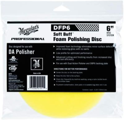 6" Soft Buff Foam Polishing Disc
