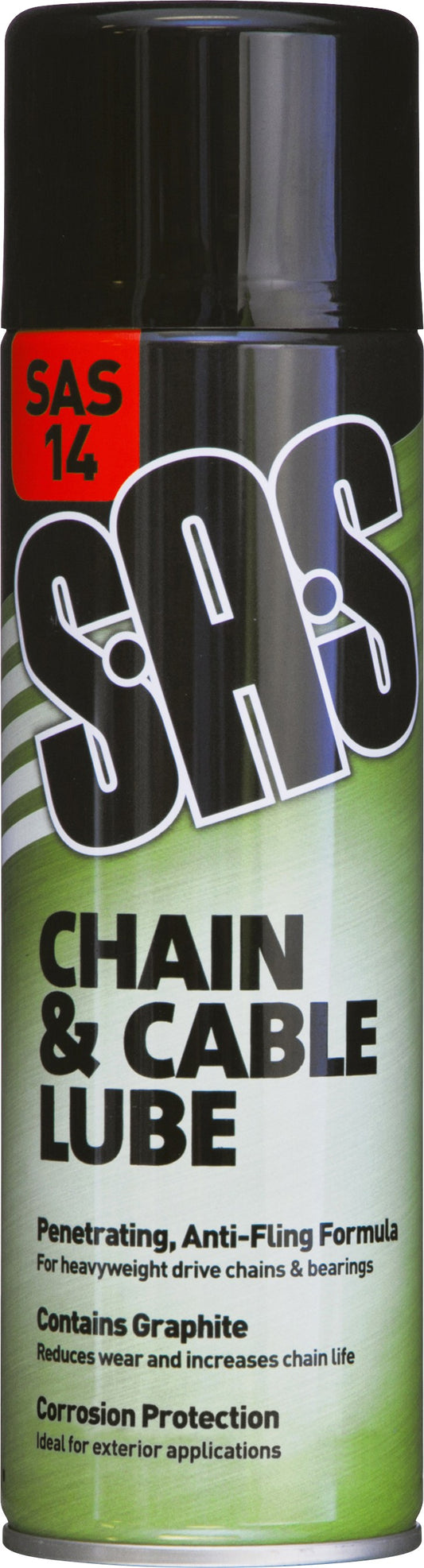 SAS - Chain & Cable Lube ~ 500ml Aerosol (SAS14)