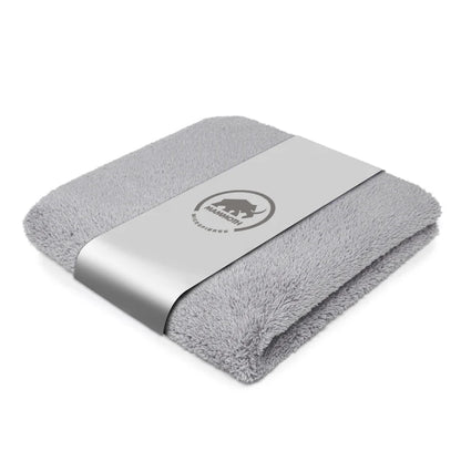 Supasoft Korean Buffing Towel Grey