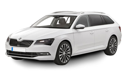 Roof Bar Set | Skoda Superb Estate | 2015-24 | Raised Rail