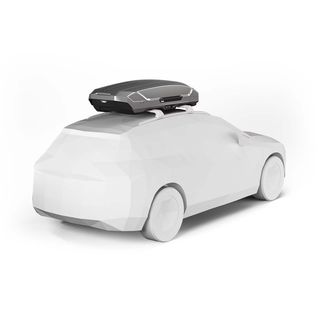 THULE - Motion 3 L - Roof Mounted Cargo Box (450 Litre) Titan Glossy - 639701