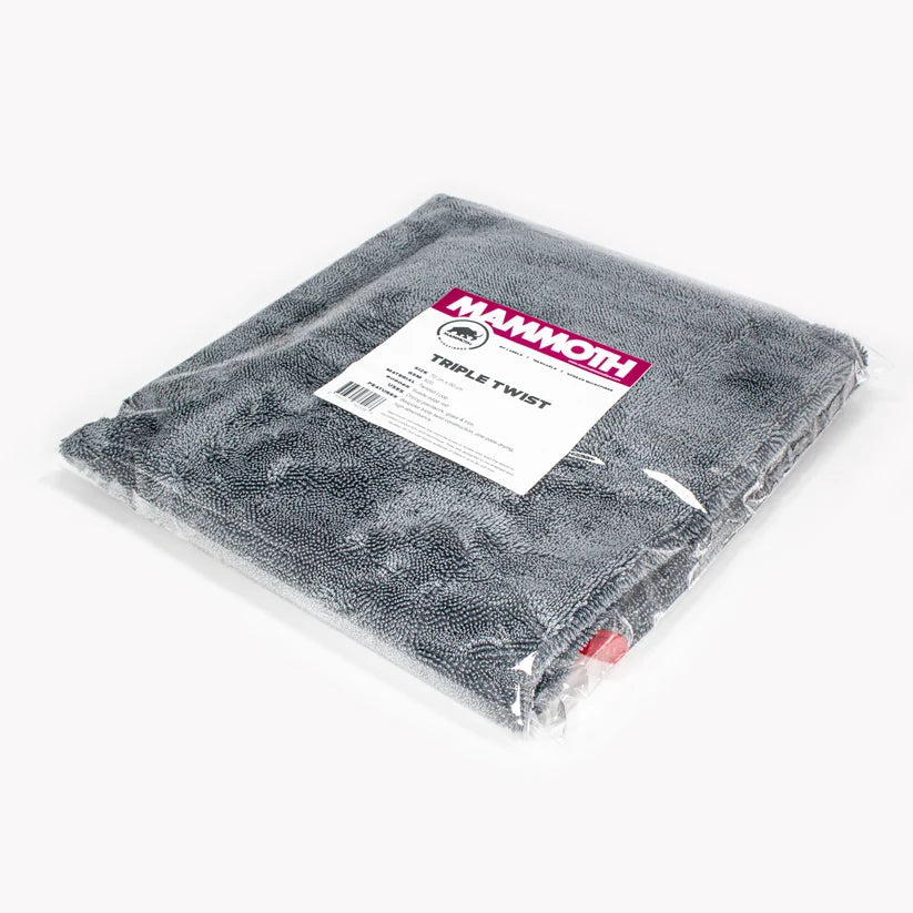 Triple Twist Drying Towel Single Sided