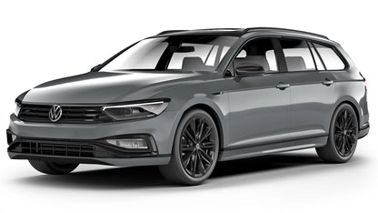 WingBar Edge (silver) Roof Bars | VW Passat Estate | 2015-24 | Flush Rails