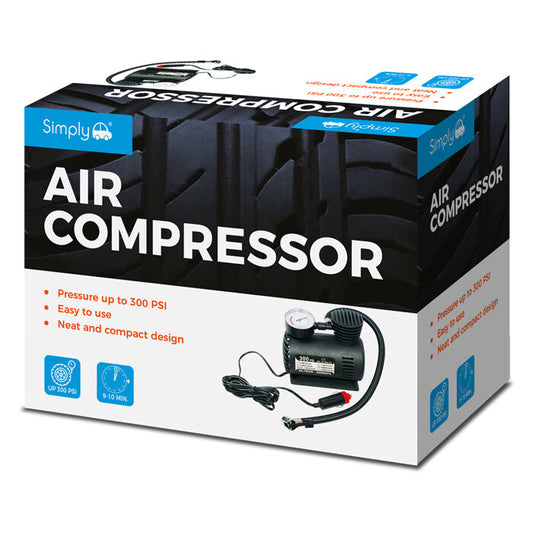 12V Air Compressor, 300PSI - SIMPLY TYRE AIR COMPRESSOR