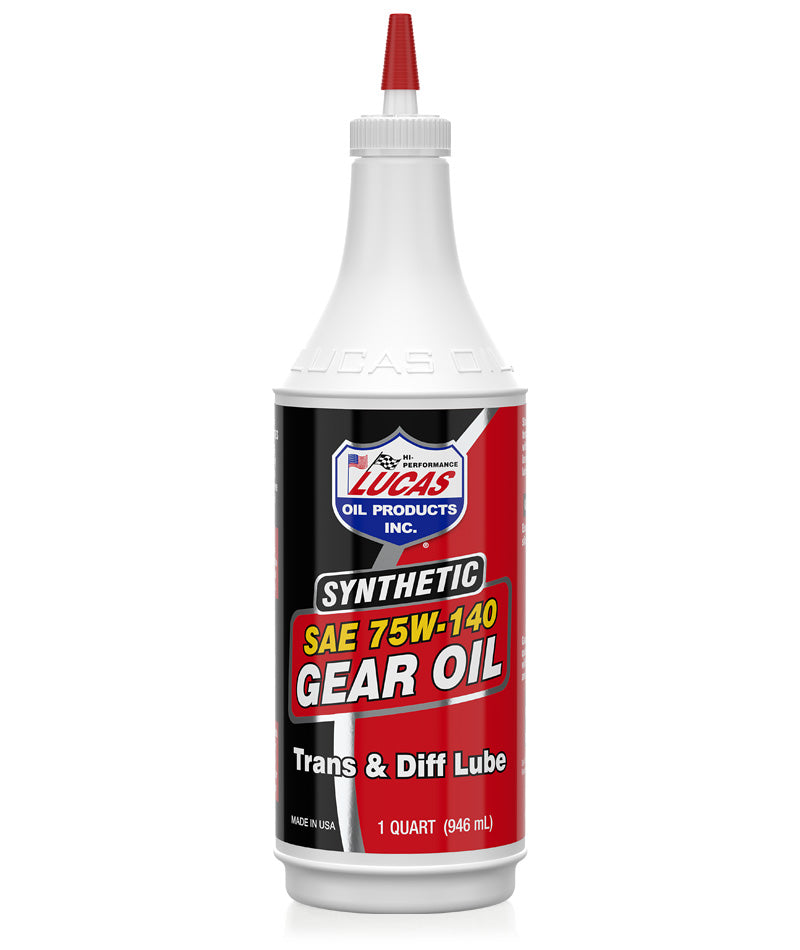 10121 LUCAS SYNTHETIC GEAR / TRANSMISSION OIL 75W140 DIFF OIL 946ML QUALITY OIL