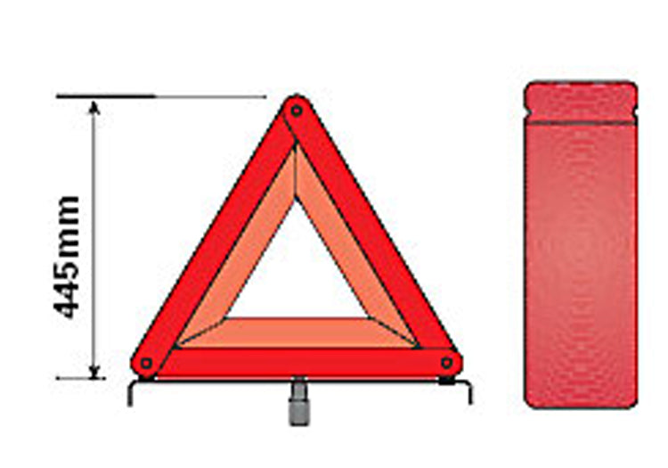 E Approved Warning Triangle