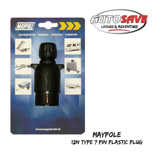 12N Type 7 Pin Plastic Plug
