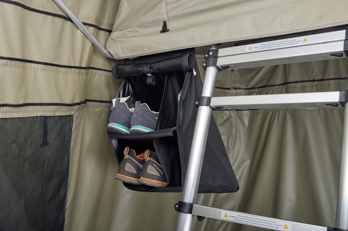 Rooftop Tent Organizer