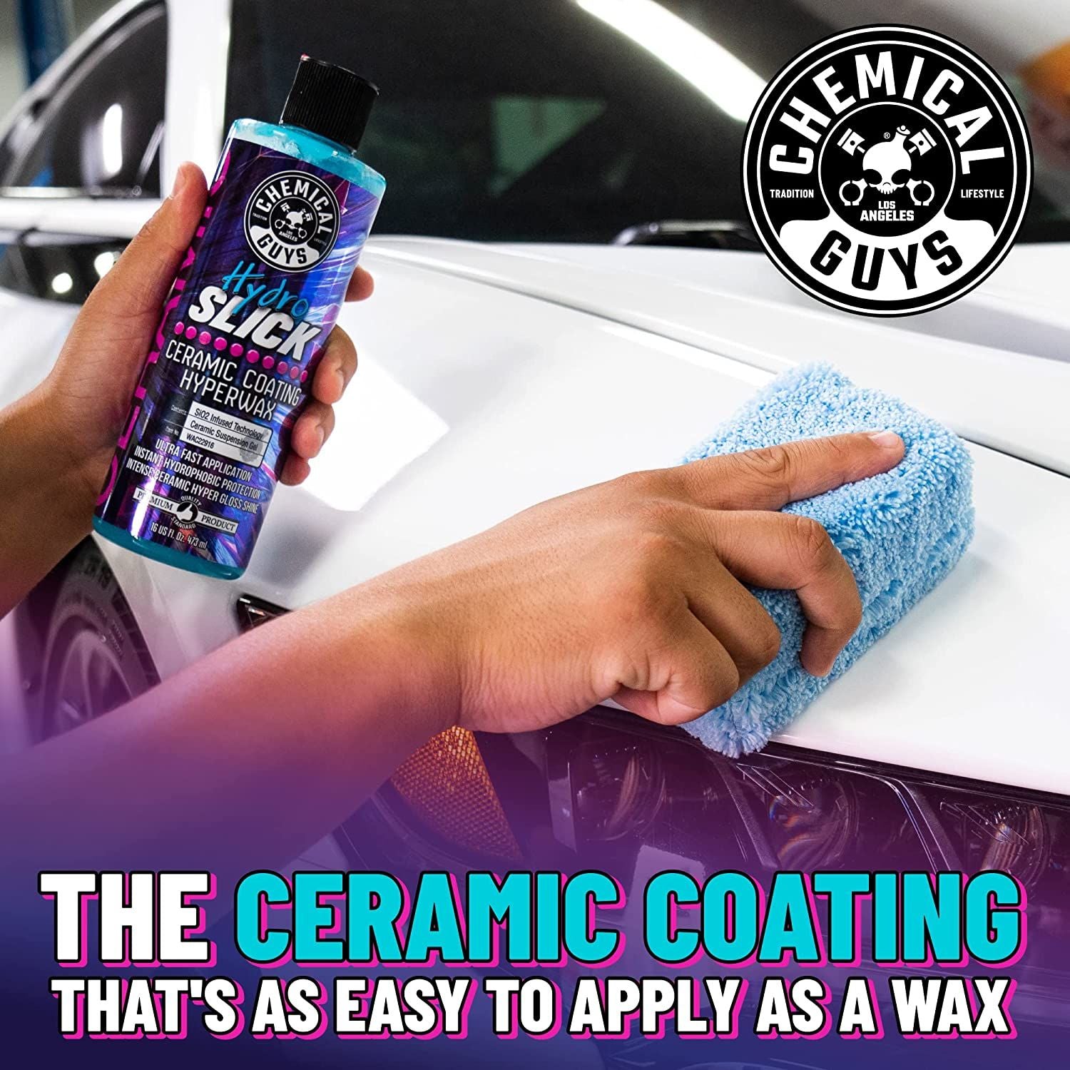 CHEMICAL GUYS HYDROSLICK CERAMIC COATING HYPERWAX 473ML