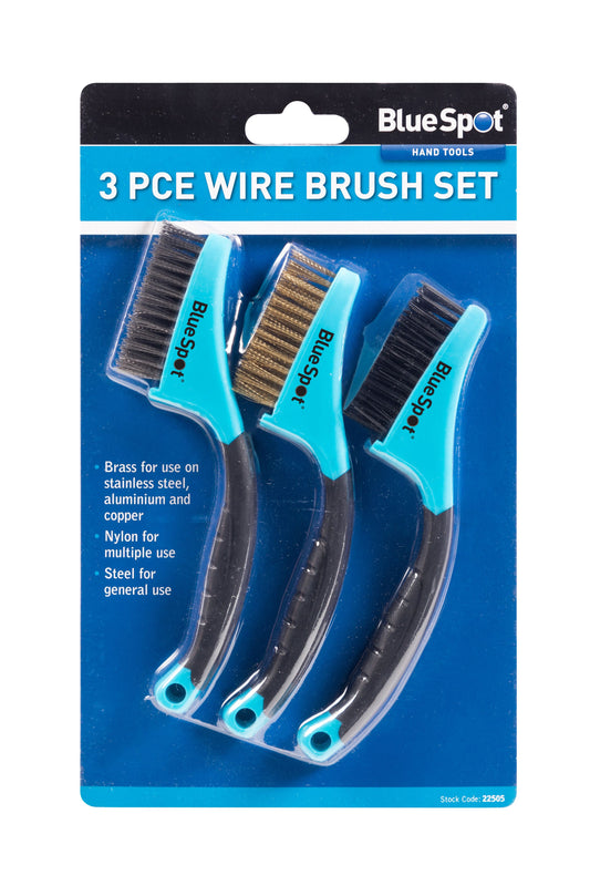 3 PCE WIRE BRUSH SET