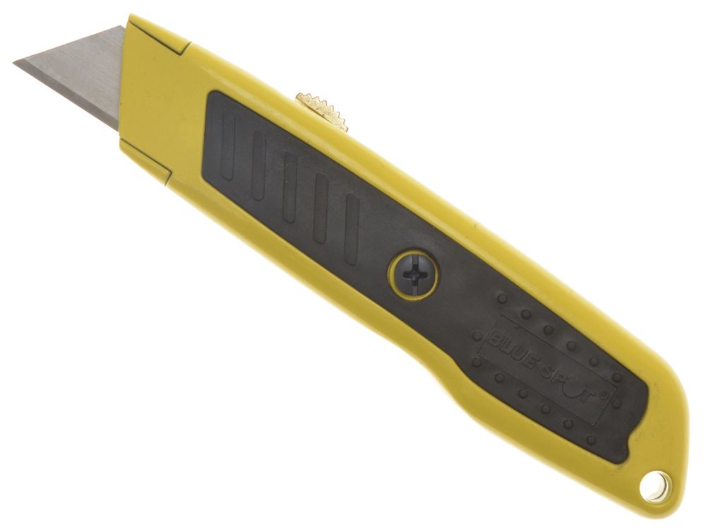 SOFT GRIP HI-VIS RETRACTABLE KNIFE