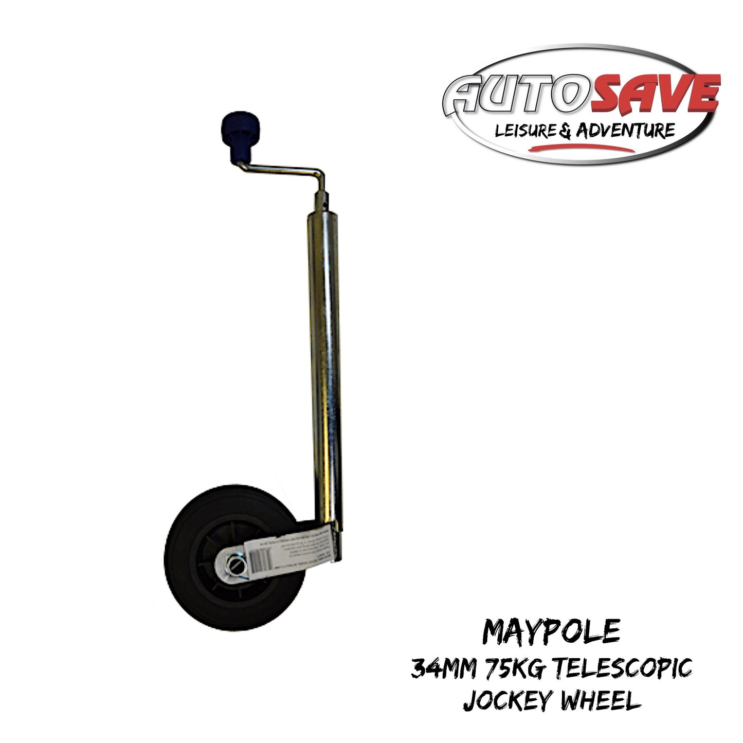 34mm 75Kg Telescopic Jockey Wheel