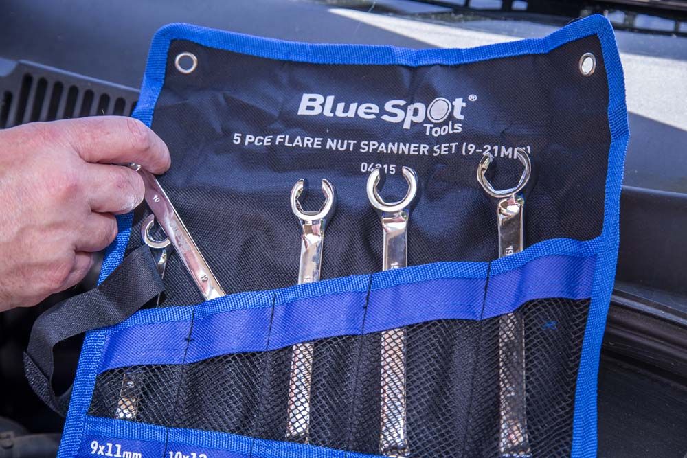 5 PCE Flare Nut Spanner Set (9-21mm)