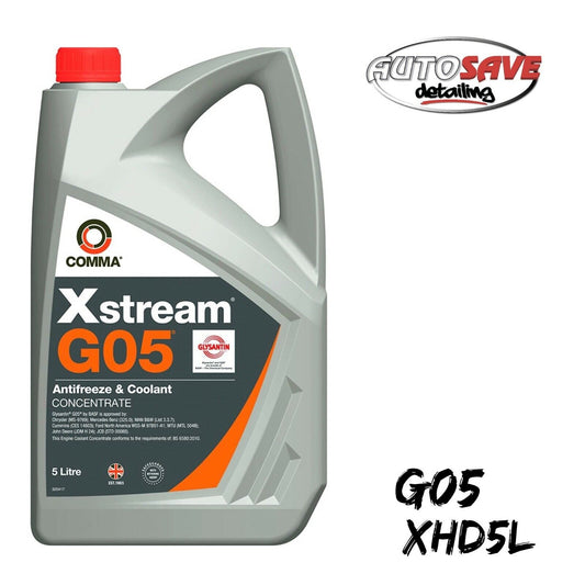 Comma - XHD5L  - XSTREAM G05 OEM Approved Antifreeze & Coolant BS-6580-2010 5L