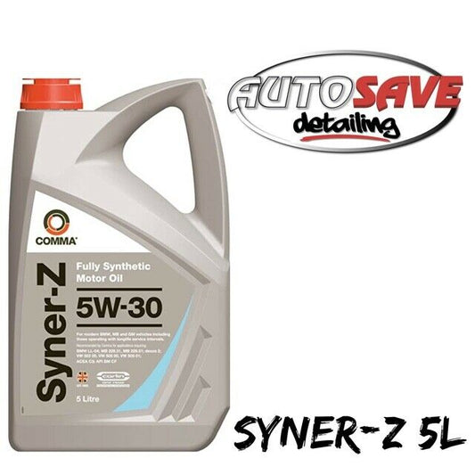 Syner-Z 5W30 Fully synthetic BMW LL-04 Engine Oil 5 Litres Comma SYZ5L
