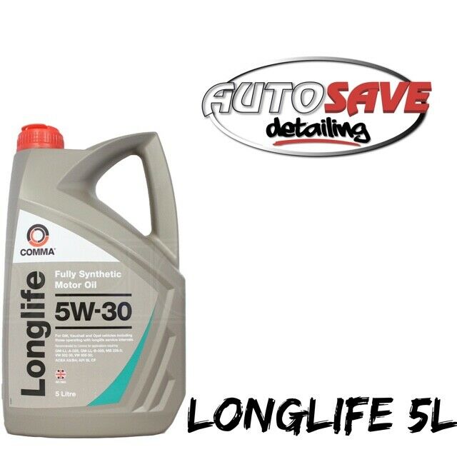 Comma - Longlife Motor Oil Car Engine Performance 5W-30 Fully Synthetic FS