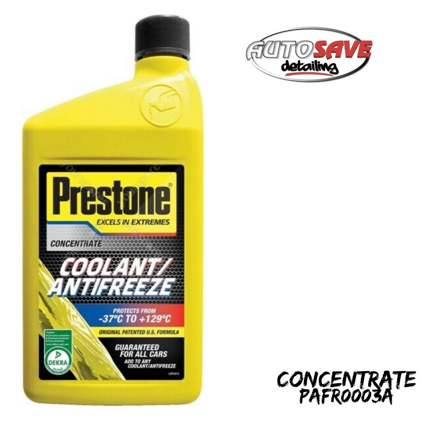 Prestone Concentrated Universal Anti Freeze Coolant Mixes With Any Antifreeze