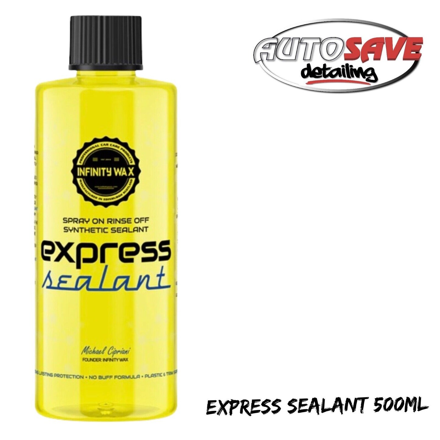 Infinity Wax EXPRESS SEALANT Spray On Rinse Off Synthetic Sealant