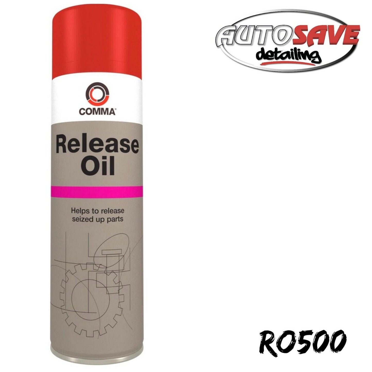 Comma Release Oil Spray - 500ml Aerosol
