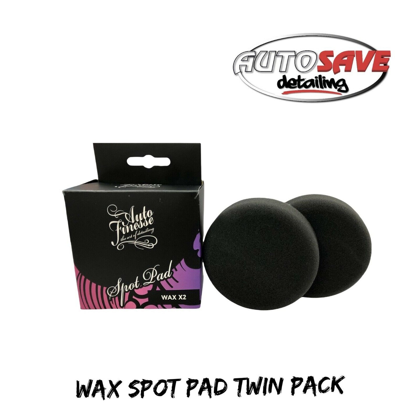 Auto Finesse Wax Spot Pad - Pack of 2