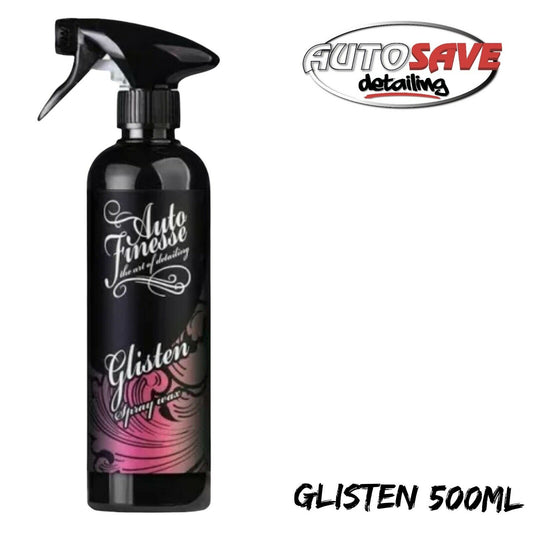 Auto Finesse Glisten Spray Wax  500ml  (Official Reseller)