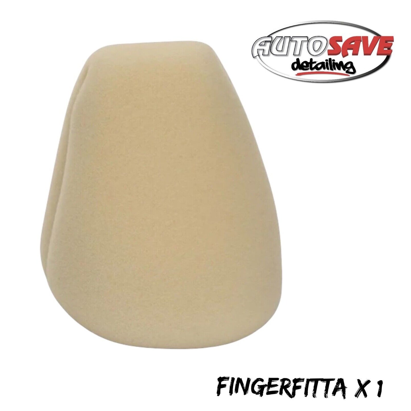 Stjarnagloss Fingerfitta foam wax applicator x 1
