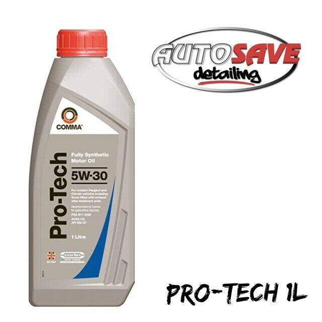 Comma - Pro-Tech Motor Oil Car Engine Performance 5W-30 Fully Synthetic FS