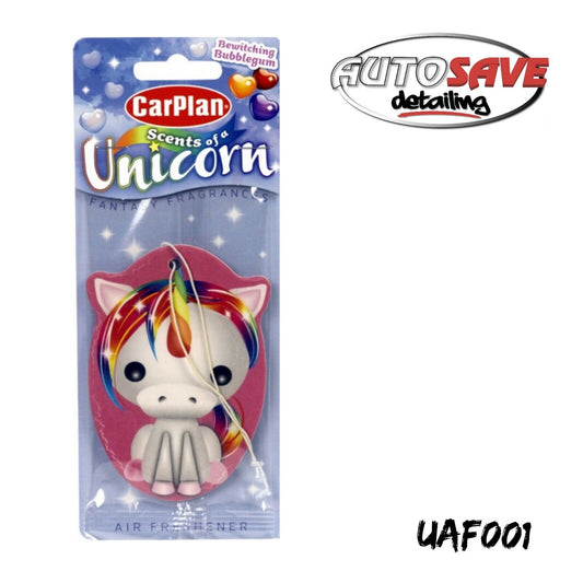 CarPlan UAF001 Scents Of A Unicorn Air Freshener - Bubblegum